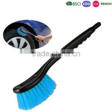 gold supplier water flow through car wheel cleaning brushes