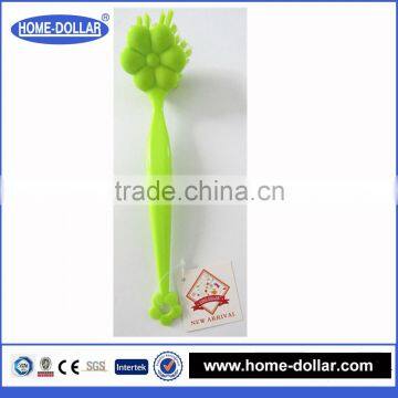 soft bristle cheap wholease kitchen dish washing brush with plastic handle for sale