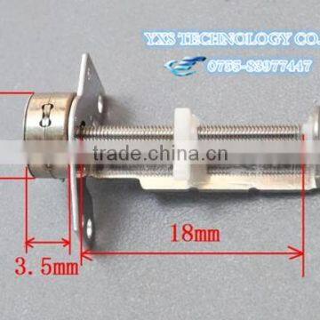 micro slide up motor vane screw 2 phase 4 line stepper motor