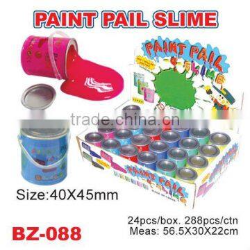 sell colorful paint pail slime toy for kids