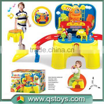 ABS material railway set toy with EN71