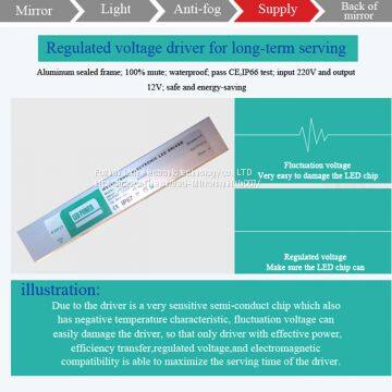 Backlit Led Light Mirror,lighting Fixture for Bathroom Mirror,led Mirror