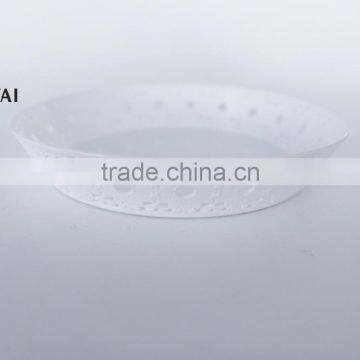 2016 New Plastic pp Circular Fruit Tray With Sunflower photo-3