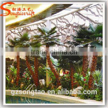 2.5m Hight New Product Large Outdoor Plastic Artificial Palm Trees for Sale photo-4