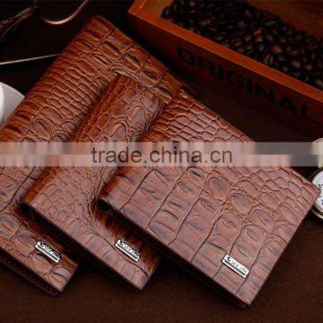 2015 new designs leather wallet