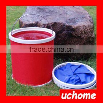 UCHOME Promotional Multi-use Folding Bucket / Foldable Bucket / Folding Bucket With Lid