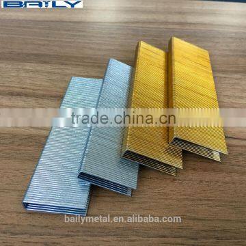 Factory supply custom galvanized N8 series 10.80mm Crown 16GA STAPLES,N850 N845 N840 N835 N830 N825 N820 STAPLES