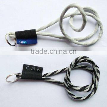 Custom WovenLanyard Keychain Custom Logo Or Company Website And Name Ego Wholesale For Good Price Sale