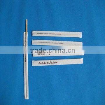 One-off Birch Wood Coffee Stirrer With Hot-stamping Logo