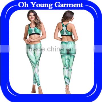 OEM fashion design womens sublimation yoya wear,womens sublimation yoya wear and hight quality womens sublimation yoya wear