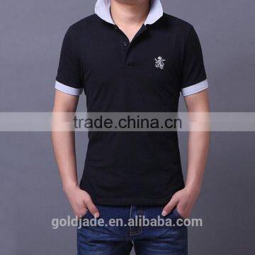Fashion Style High Quality Custom Fitted Polo Shirts Wholesale Embroidered Logo Polo Shirts For Men photo-6
