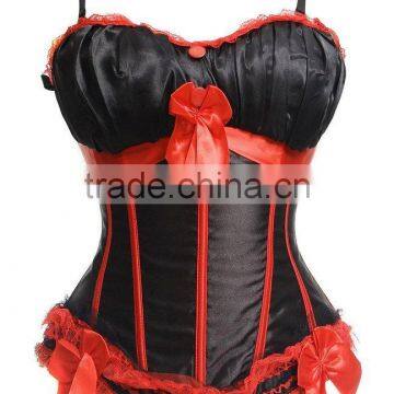 Women body shaper 100% polyester satin fabric
