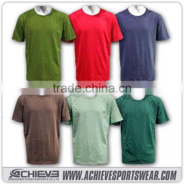 custom egyptian cotton t-shirts / bulk white t-shirts / import blank t shirts