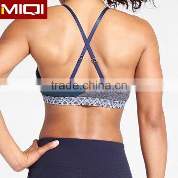 High Quality Factory Wholesale 2017 new product comfortable custom sports bra