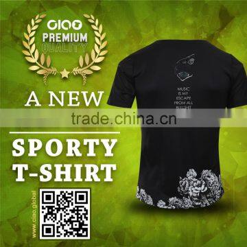 High Quality Clothing Wholesale 100% Cotton Plain Men t Shirt photo-2