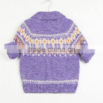 Spring Winter Little Grils Sweater Kids Knitted Sweater With Button Children Knit Pullover Sweaters photo-4