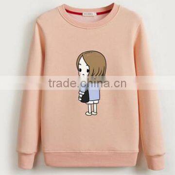 Customized Design Catoon Crewneck Pullover Fleece TC65/35 Cheaper Hoodies/sweatshirt photo-5