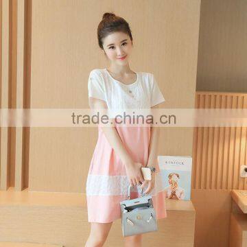 Zm50142a China Factory Clothing Maternity Maxi Dress From photo-4