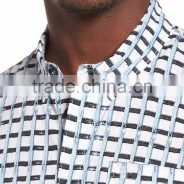 Men's Multi-plaid Custom Button Down Shirt photo-4