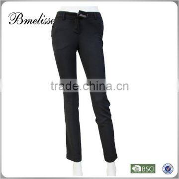 2014 new design women's pants slim fit custom made pants