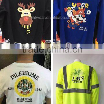 China Good Washable Cartoon Characters Offset Logo on Garments Heat Transfer Printing photo-6