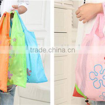 Eco Storage Handbags Strawberry Foldable Shopping Tote Reusable Shopping Bag