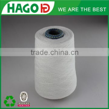 China supplier dyed recycle cotton yarn for jeans/denim fabric yarn