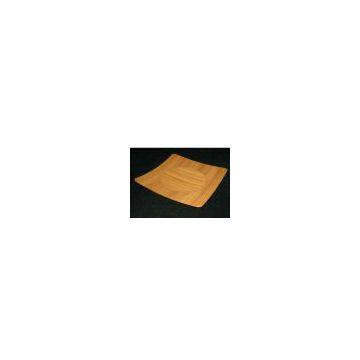 bamboo square plate