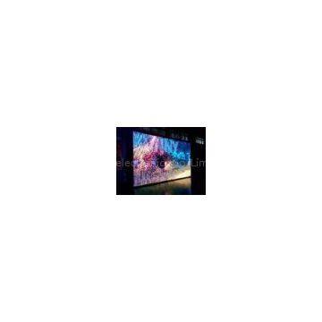 P10 High Refresh Curtain LED Display For Advertising Media , Double Strip