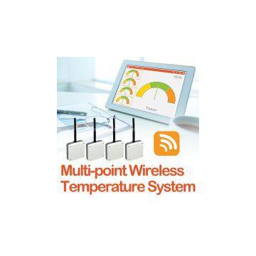 Multi-point Wireless Outdoor Temperature Monitoring System