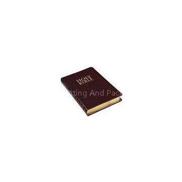 Custom Photo Custom Bible Printing One Color , Offset Book Printing