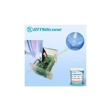 black/transparent electronic potting silicone for led display module