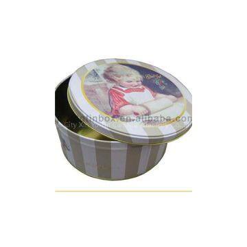Round Storage Candle Tins