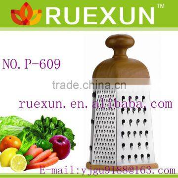 9" Stainless Steel 6 Side Grater, Kitchen Untensil