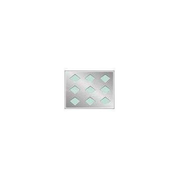 Hole-punching wire mesh