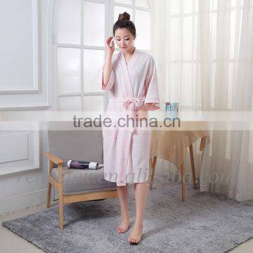 Womens Chinese Terry Cloth Polar Fleece Robe