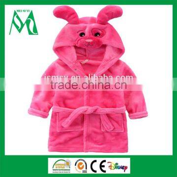 Kids animal bathrobe design your own children bathrobe wholesale