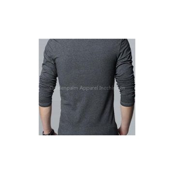 China Custom Design Long Sleeves Tee Manufacturers