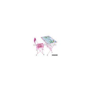 adjustable children table and chairs