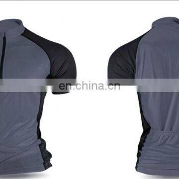 Custom Blank Men's Dry Fit Cycling Jersey Shirts With Polyester photo-2