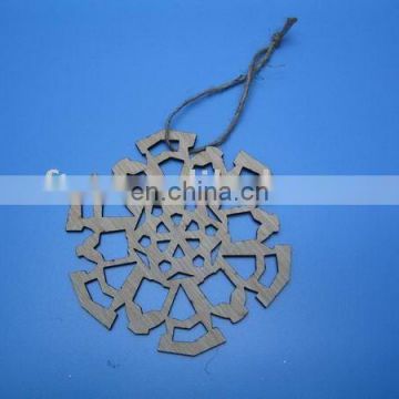 Christmas wooden snowflake