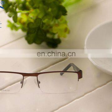 Any Occasion Classic Rectangular Half Rim Cheap Fake Designer Eyeglasses