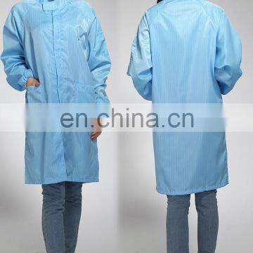 wujiang Cleanroom / electronics ESD Garments for production line , Cleanroom ESD clothes