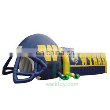 2017HI high quality outdoor inflatable worm tunnel toy