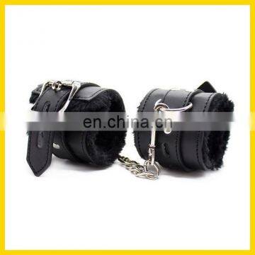 erotic massage PU leather wrist & ankle cuffs restraints