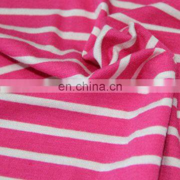 CC-117 2013New Styles ployester and spandex poly/sp 95/5 Yarn Dyed stripe jersey fabric&knitted jersey Fabric for garments