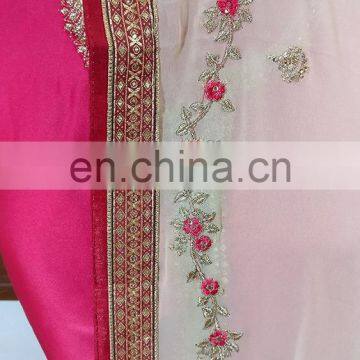 2017 Royal Occasion Wear Semi-Stitched Straight Cut Style Salwar Kameez (salwar Kameez Suits) photo-3