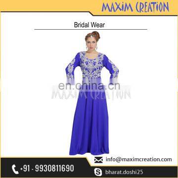 Royal Party Wear Caftan For Saudi Arabia Women By Maxim Creation