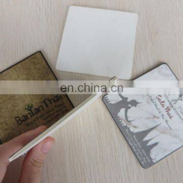 Custom Absorbent Disposable Cardboard Coasters in Cheap Price photo-2