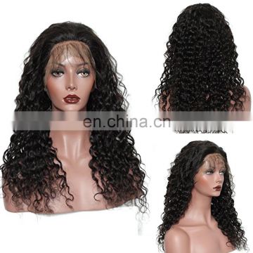 Best Quality 180%Density Unprocessed Cheap Brazilian Front Lace Wig 100 percent human hair wigs